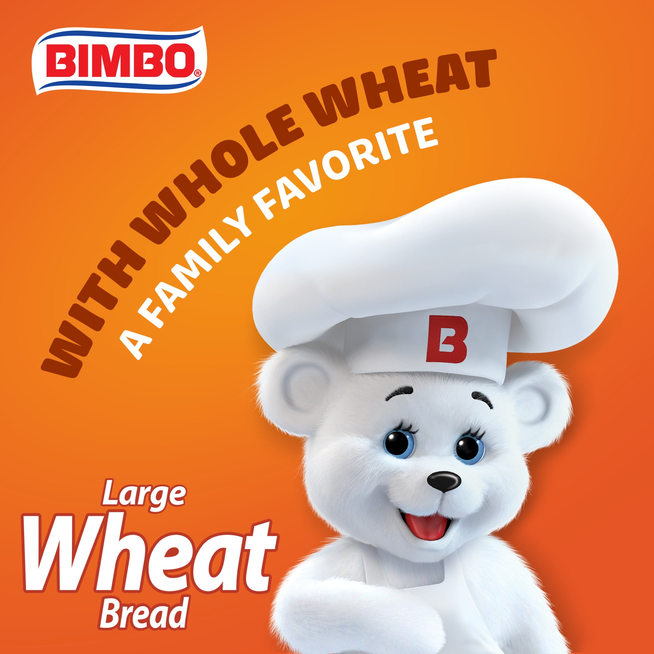 Bimbo Pan Integral, Wheat Sandwich Bread, 24 oz