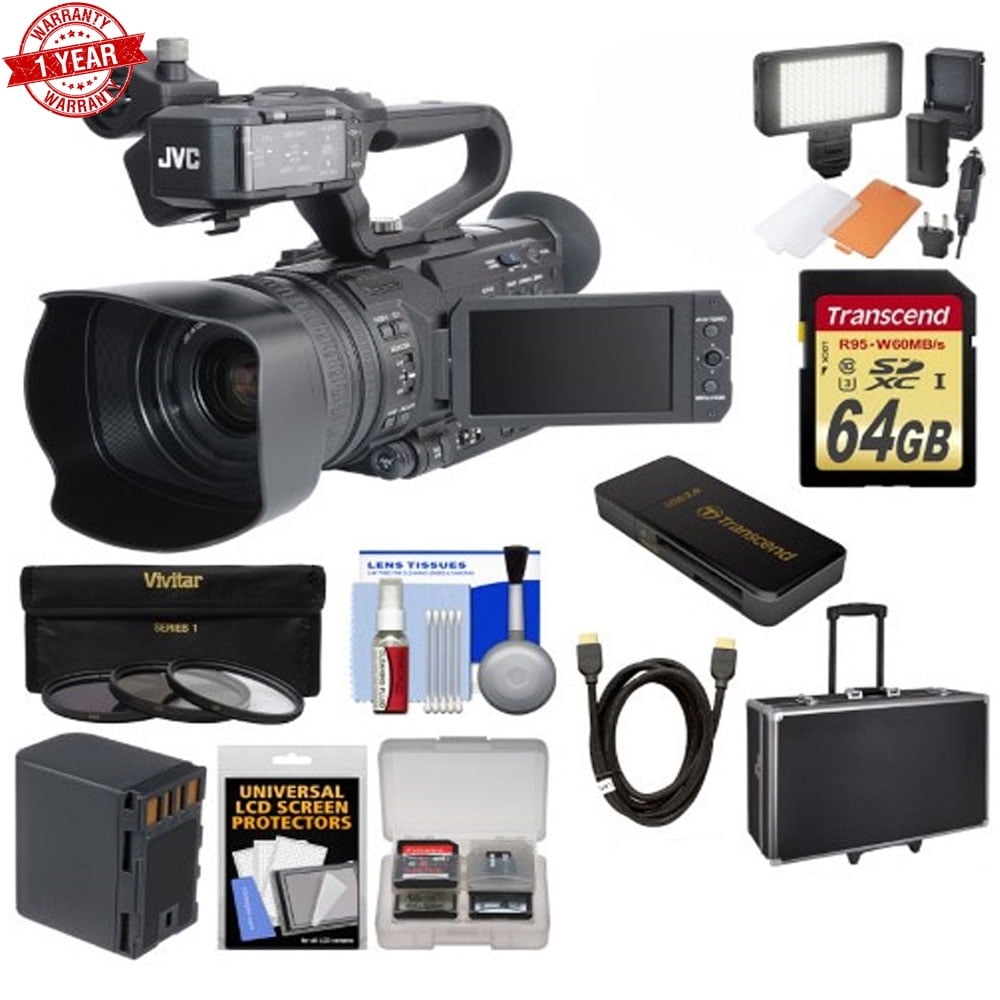 JVC GYHM170 4KCAM Compact Professional Camcorder Bundle Walmart Canada