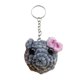 thumbnail image 2 of Sad Hamster Keychain With Violin Sound, Hand Knitted Sad Hamster Cuddly Toy, 2 of 5