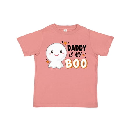 

Inktastic Daddy is My Boo with Cute Ghost Gift Toddler Boy or Toddler Girl T-Shirt