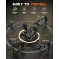 thumbnail image 3 of UPGO 3-in-1 Leg Extension and Curl Machine, 570LBS Adjustable Leg Rotary Extension Machine, Lower Body Special Leg Machine , Home Gym Weight Machine, 3 of 7