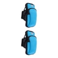 thumbnail image 1 of maskred Waterproof Arm for Zipper Bag Wrist Pouch Running Jogging Phone Case Storage for Zipper Bag blue 2Set, 1 of 6