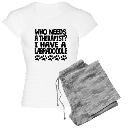 

CafePress - I Have A Labradoodle Pajamas - Women s Light Pajamas