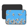 thumbnail image 3 of Bingfone Japanese White Cranes Laptop Sleeve Case 13 Inch, 360° Protective Computer Carrying Bag, 3 of 9