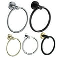 thumbnail image 3 of pitrice Towel Ring Fixing Rings Hanging Rack Convenient Towels Hangers for Indoor Use Hanger Stand for Home Bathroom Kitchen Use Bright color 1Set, 3 of 6