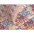 thumbnail image 4 of Ambesonne Moroccan Quilted Bedspread Set 3 Pcs, Italian Inspired Motif, Queen Size, Multicolor, 4 of 5