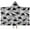 Gray Dinosaurs Camouflage, variant on Green and Pink Dinosaur Pattern Hooded Bath Towel,50"x30" for Ages 3 To 12 Kids, Quick Dry Lightweight Soft Microfiber Hood Beach Towel Cover Up for Kids