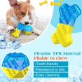 thumbnail image 4 of Pet Teether Cooling , Freezable Teething Toy for Puppies, Bone and Ball Shape Freeze Interactive Toys in Summer, Cooling Frozen Dog Treat Training Tools for Small and Medium Dogs, 4 of 7