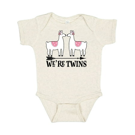 

Inktastic Llama Twin Girls Outfit Gift Baby Girl Bodysuit