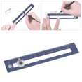 thumbnail image 1 of Compass Ruler Two in One High Accurate Student Drawing Compass Straightedge Learning Tool, 1 of 7