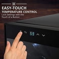 thumbnail image 3 of Ivation 12 Bottle Compressor Wine Cooler Refrigerator W/Lock, Black, 3 of 7