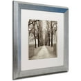 thumbnail image 2 of Trademark Fine Art "Veneto Giardini I" Canvas Art by Alan Blaustein, White Matte, Silver Frame, 2 of 4