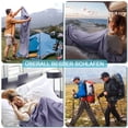 thumbnail image 7 of LSTRAGY Sleeping Bag Liner, Adult Sleep Sack & Travel Sheets, Lightweight Single and Portable Camping Sleeping Bag Liners - Ideal for Traveling, Hostels and Camping, 7 of 7
