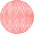 thumbnail image 1 of Ahgly Company Indoor Round Solid Red Modern Area Rugs, 3' Round, 1 of 4