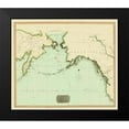 thumbnail image 2 of Thomson 17x15 Black Modern Framed Museum Art Print Titled - Northwest Passage between Asia America, 2 of 5