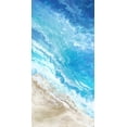 thumbnail image 2 of Watts, Eva 14x24 White Modern Wood Framed Museum Art Print Titled - Luminous Waves II, 2 of 4