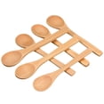 thumbnail image 2 of 90 Piezas Mini Cuchara de Madera Cucharas de Sopa Pequeñas Cucharas de Servir Cucharas de Condimentos Madera Marrón, 2 of 7