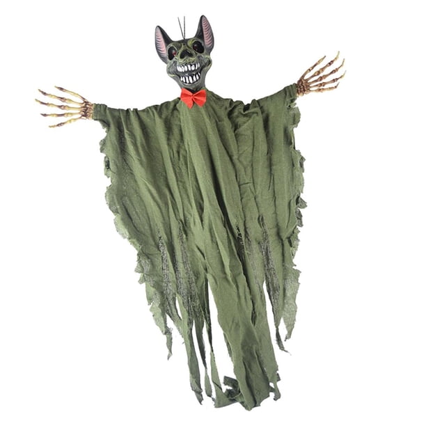 Decoraciones de Halloween BLESIY colgante murciélago fantasma Verde