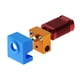 thumbnail image 1 of Kit De Extrusora Hotend De Metal De 12V, 24V, 40W, Boquilla De 0,4Mm, Bloque De Calentamiento De Aluminio, Calcetín De Silicona Para Impresora 3D Creality Cr-10 Cr-10S Ender 3 Ender 3 Pro Cateissary EL012583-00, 1 of 6