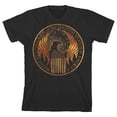thumbnail image 6 of Fantastic Beast MACUSA Seal Boy's Black T-shirt-XS, 6 of 7