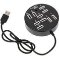 thumbnail image 1 of HLONK Usb Hub 10 Ports Usb Expander Usb Hub Extension For Laptop Desktop Computer, 1 of 5