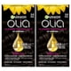 thumbnail image 1 of Garnier Hair Color Olia Sin amoniaco Color brillante Tinte permanente para el cabello rico en aceite 3.0 Marrón más oscuro 2 unidades (el embalaje puede variar), 1 of 1