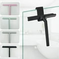 thumbnail image 2 of Bathroom Shower Squeegee Household Glass Wiper Window Mirror Silicone Scraper Shower Doors Hanging Squeegee Holder Cleaning Tool, 2 of 8