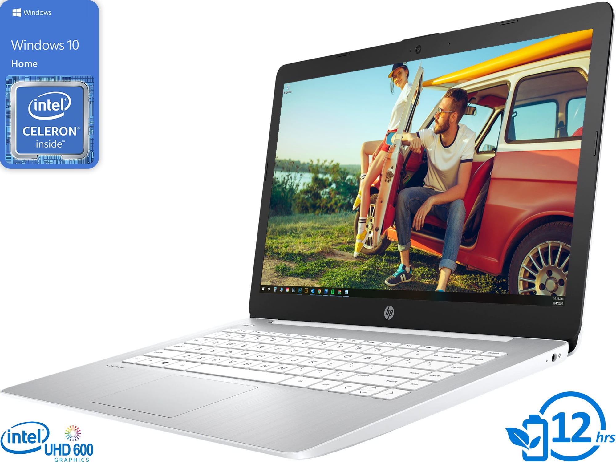 HP Stream Notebook, 11.6" HD Display, Intel Celeron N4000 Upto 2.6GHz