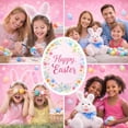 thumbnail image 5 of Easter Bunny Plush Toys, Interactive Singing & Repeating Stuffed Animals with Moving Ears, Peek-A-Boo Musical Bunny Gift Easter Decoration for Girls Boys, Soft White Plush 13.78”, 5 of 6