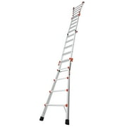 Little Giant Ladders Velocity 22-ft Multi-Position Aluminum Ladder with Wheels