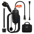 thumbnail image 1 of VEVOR Chargeur Portable Niveau 1&2 EV Chargeur 16A Courant Réglable 120V 240V avec LCD, 1 of 9