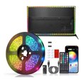 thumbnail image 2 of Tira de luces LED con Bluetooth y WIFI cinta Flexible RGB Kuymtek 5050 resistente al agua 3M 5M cc 5V banda de luz inteligente RGB, 2 of 9