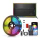 thumbnail image 1 of Tira de luces LED con Bluetooth y WIFI cinta Flexible RGB Wdftyju 5050 resistente al agua 3M 5M cc 5V banda de luz inteligente RGB, 1 of 9
