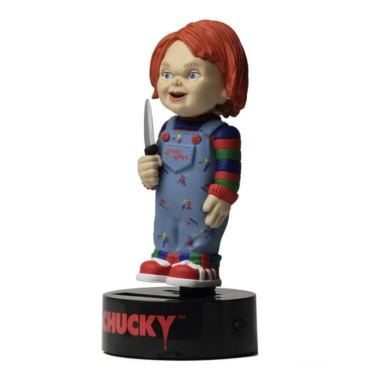 NECA Chucky Solar-Powered Body Knocker - 6.5 NECA Chucky Solar-Powered Body Knocker - 6.5