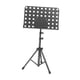 thumbnail image 4 of Atril para partituras con altura ajustable para reproductores de música en escenarios de bandas Negro, 4 of 9