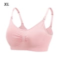 thumbnail image 1 of Sujetador de lactancia Mujer Embarazo Postparto Ropa interior Sujetador sin costuras, Rosa, XL Methold AP001133-09, 1 of 7