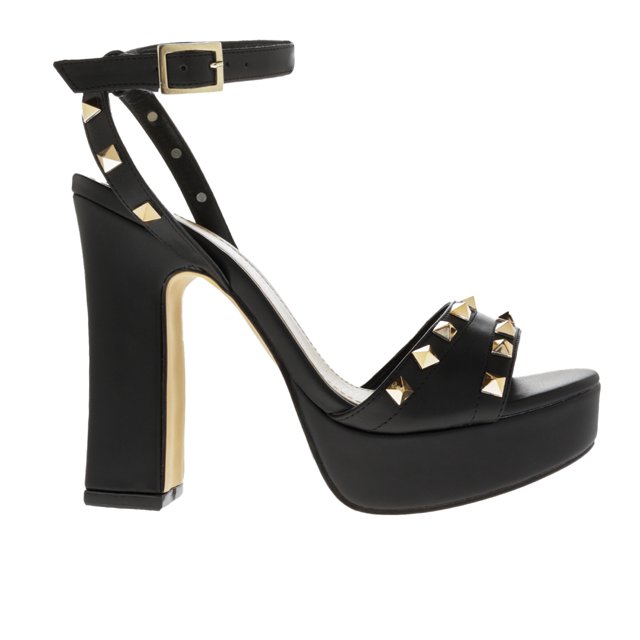 Sandalias Emma color negro con estoperoles 25.5 Dorothy Gaynor Sandalias Emma color negro con estoperoles 25.5