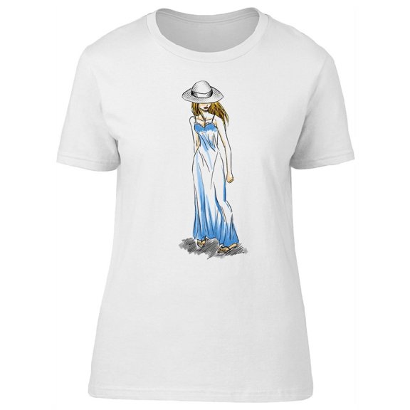 Fresh Summer Fashion Lady Tee Women's -Image by Shutterstock