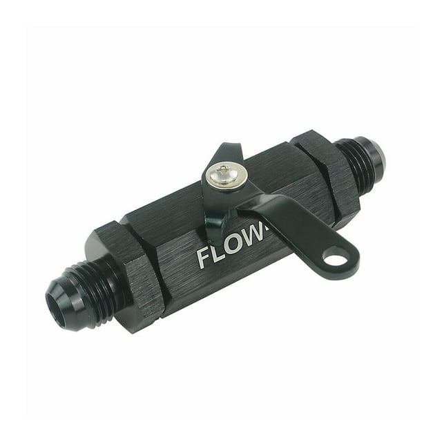 maskred AN6 Aluminum Alloy Inline Shut-Off Valve Rustproof High-flows Cut-Off Valves Air One-way Check Valves AN6