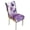 Butterfly Floral Purple Marble, variant on TSOVTHRID Colorful Tie Dye Print Quilted Dining Chair Covers, Stretch Removable Chair Cushion Slipcovers with Elastic Band, Seat Covers for Dining Room, Kitchen, Set of 1