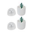 thumbnail image 1 of Toothpick Box, Multi Purpose Cactus Shaped Decor Cotton Swab Box  For Daily Life For Travel Dormitory For Home Office, 1 of 8