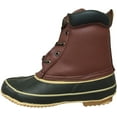 thumbnail image 2 of Women's Duck Boots Leather Insulated Waterproof Hiking Snow Shoes, 2 of 5