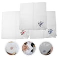 thumbnail image 3 of Miangastore Women Floral Handkerchief Cotton Assorted Color 3Pcs 11In Square, 3 of 8
