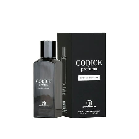 Grandeur Codice Parfumo Eau de Parfum Spray for Unisex 3.4 Fl Oz (100 ml)