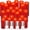 24 Pack Red, variant on WYSHOP Solar flameless Candles Outdoor Waterproof,Dusk to Dawn Outdoor Lighting, Flickering fameless Reusable LED Light Candles for Lantern Garden Camping and Home Decor, 3D Wick (3"X6") Set of 2