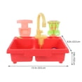 thumbnail image 2 of Luxshiny 4Set Kitchen Appliance Toys Electric Dishwashing Toy For Children Creativity Development, 2 of 8