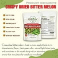 thumbnail image 5 of CRISPY DRIED BITTER MELON 1.76 oz (50g) VIETFARMFOOD: Freeze-dried, No Sugar Added, Naturally Slightly Bitter. Nutritious, Pure, and Crunchy., 5 of 8