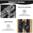thumbnail image 6 of HXRH Sliding Door Latch Lock,1pc Durable Gate Latches Hardware,Reudable Heavy Duty Silver Gate Lock for Barn,Kitchens,Home, 6 of 7