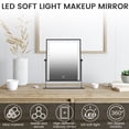 thumbnail image 5 of Dressing Table Mirror Versatile Smart Desk Mirror with LED Control Rotary Makeup Mirrors with Lighting for Your Bedrooms, 5 of 8