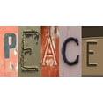 thumbnail image 2 of Phillip, Jamie 24x14 White Modern Wood Framed Museum Art Print Titled - Peace, 2 of 4